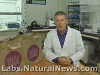 No green screen required! Expanded tour of the Natural News food lab